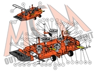 18MZ42DK Bad Boy Mowers Part 2018 MZ 42" DECK ASSEMBLY