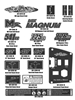 18MZMAGDECAL Bad Boy Mowers Part 2018 MZ & MZ MAGNUM DECALS