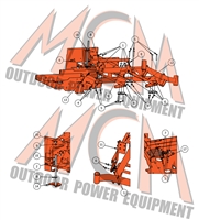 18MZMAGFRAMEAS Bad Boy Mowers Part 2018 MZ & MZ MAGNUM FRAME ASSEMBLY