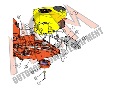 18MZMAGKOH725740 Bad Boy Mowers Part 2018 MZ & MZ MAGNUM KOHLER KT-725 & KT-740 ENG.