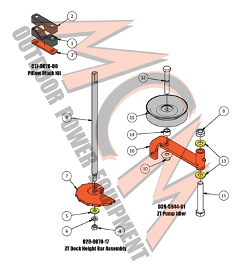 18ZTDKHGTCON Bad Boy Mowers Part 2017 ZT ELITE TRANSAXLE ASSEMBLY