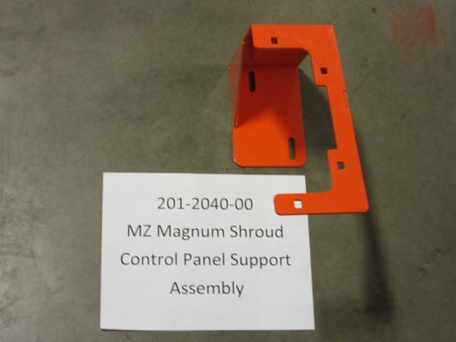 201204000 Bad Boy Mowers Part - 201-2040-00 - MZ Magnum Shroud Control Panel Support Assembly