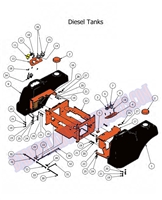 2012DFTASSY Bad Boy Mowers Part 2012 DIESEL FUEL TANKS