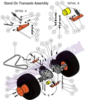 2012SOTRNAXL Bad Boy Mowers Part 2012 STAND-ON TRANSAXLE ASSEMBLY