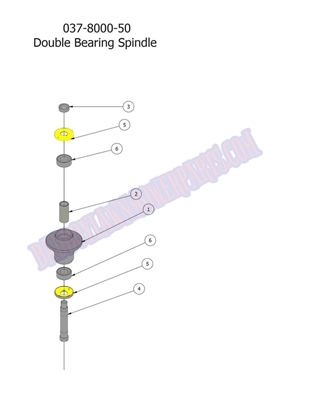 2014OLSPNDASSY Bad Boy Mowers Part 2014 OUTLAW SPINDLE ASSEMBLY