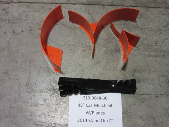 210004800 Bad Boy Mowers Part - 210-0048-00 - 48 in CZT Mulch Kit  w/blades