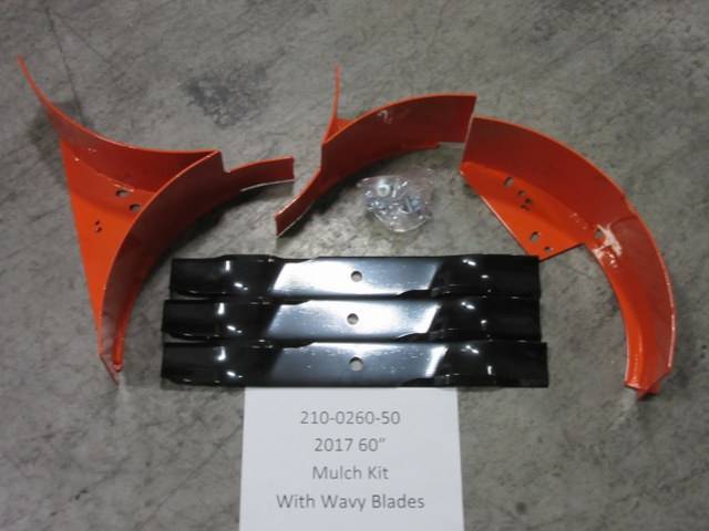 210026050 Bad Boy Mowers Part - 210-0260-50 - 2017 60" Mulch Kit w/ Wavy Blades