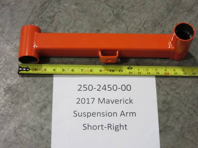 250245000 Bad Boy Mowers Part - 250-2450-00 - 2017 Maverick Suspension Arm-Short-Right