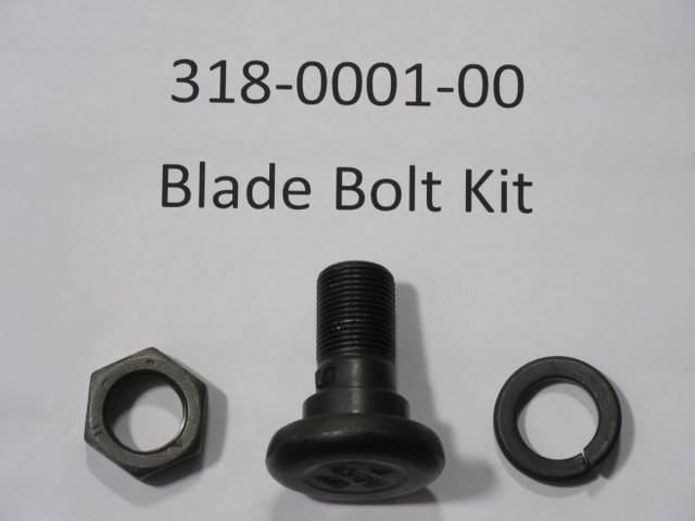 318000100 Bad Boy Mowers Part - 318-0001-00 - Blade Bolt Kit (2) Round Shouldered-HL418