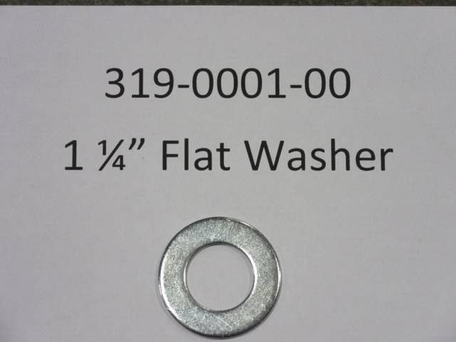 319000100 Bad Boy Mowers Part - 319-0001-00 - 1 1/4" Flat Washer