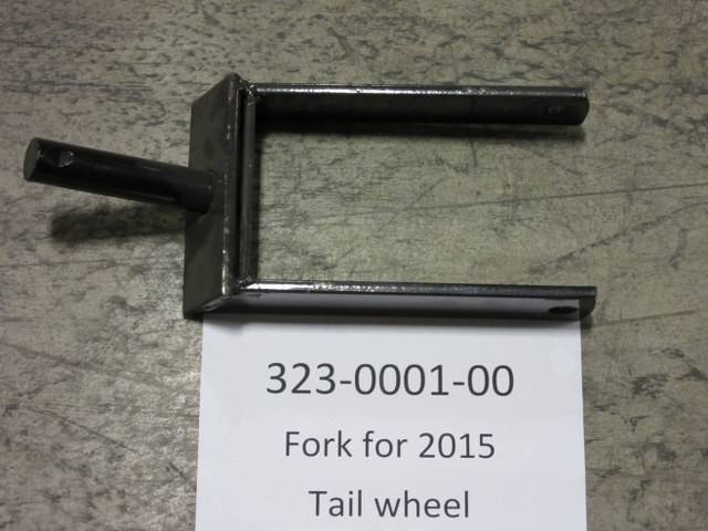 323000100 Bad Boy Mowers Part - 323-0001-00 - Fork for the 2014 Tail Wheel Assembly