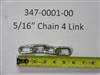 347000100 Bad Boy Mowers Part - 347-0001-00 - 5/16" Chain-4 Links