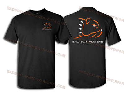 400000204 Bad Boy Mowers Part - 400-0002-04 - Standard Black Tee XL - ONLY AVAILABLE IN 2019 LOGO