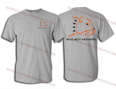 400000503 Bad Boy Mowers Part - 400-0005-03 - Standard Grey Tee L - ALSO AVAILABLE IN 2019 LOGO