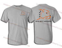 400000504 Bad Boy Mowers Part - 400-0005-04 - Standard Grey Tee XL - ONLY AVAILABLE IN 2019 LOGO