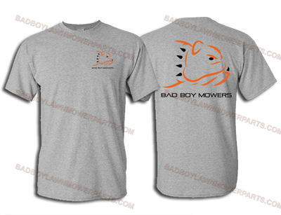 400000504 Bad Boy Mowers Part - 400-0005-04 - Standard Grey Tee XL - ONLY AVAILABLE IN 2019 LOGO