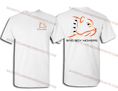 400000606 Bad Boy Mowers Part - 400-0006-06 - Standard White Tee XXX