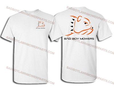 400000606 Bad Boy Mowers Part - 400-0006-06 - Standard White Tee XXX