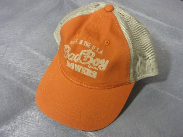 401000601 Bad Boy Mowers Part - 401-0006-01 - Orange/Khaki Mesh Hat