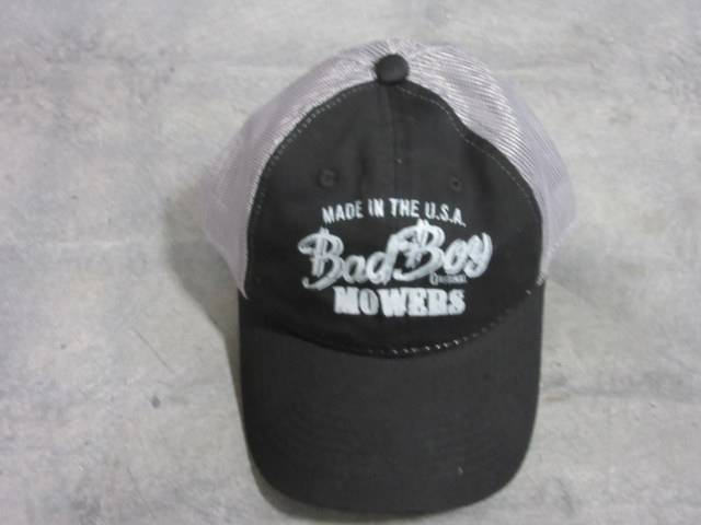 401002001 Bad Boy Mowers Part - 401-0020-01 - Black/Silver Mesh Hat