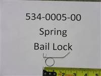 534000500 Bad Boy Mowers Part - 534-0005-00 - Spring, Bail Lock for Push Mower