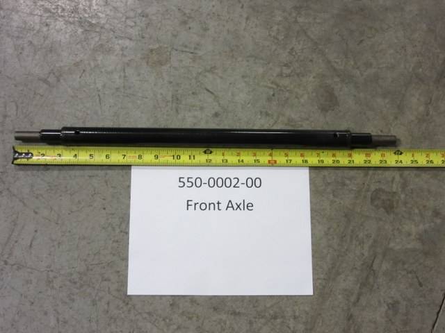 550000200 Bad Boy Mowers Part - 550-0002-00 - Front Axle for Push Mower