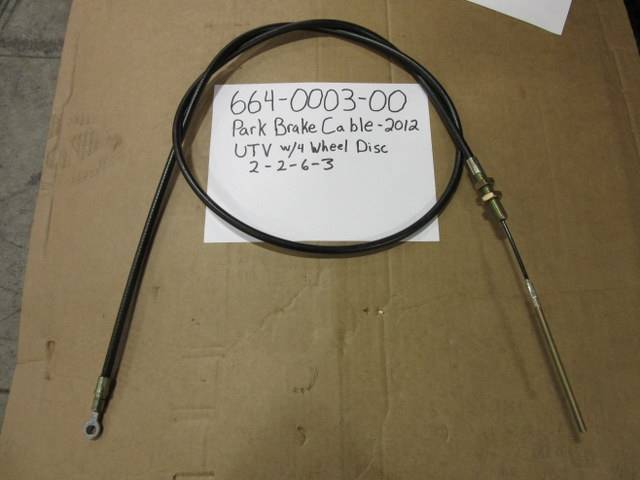 664000300 Bad Boy Mowers Part - 664-0003-00 - Park Brake Cable - 2012
