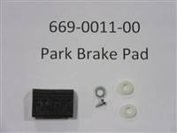 669001100 Bad Boy Mowers Part - 669-0011-00 - Park Brake Pad