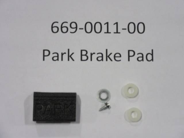 669001100 Bad Boy Mowers Part - 669-0011-00 - Park Brake Pad