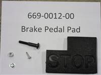 669001200 Bad Boy Mowers Part - 669-0012-00 - Brake Pedal Pad