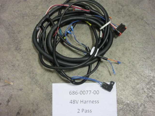 Bad Boy Mowers Part #686-0077-00 - Bad Boy Mowers MTV (Utility Vehicle) 48 Volt Harness-2 Pass - AC
