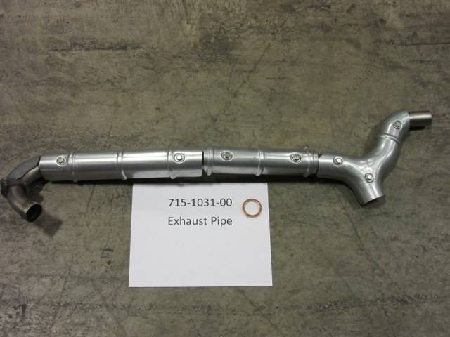 715103100 Bad Boy Mowers Part - 715-1031-00 - Exhaust Pipe