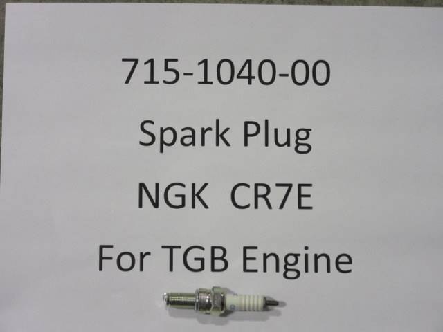 715104000 Bad Boy Mowers Part - 715-1040-00 - Spark Plug-NGK CR7E