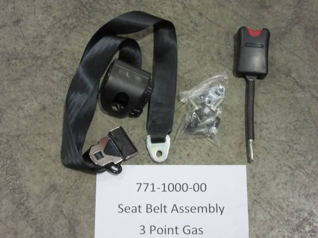 771100000 Bad Boy Mowers Part - 771-1000-00 - Seat Belt Assembly - 3 Point - Gas