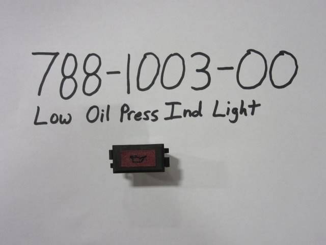 788100300 Bad Boy Mowers Part - 788-1003-00 - Low Oil Press Ind Light-Flash