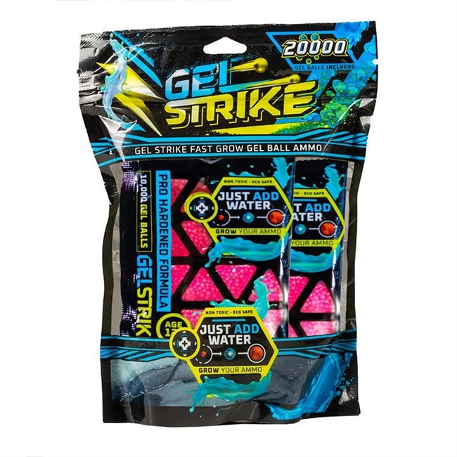 Gel Strike Gel Balls "Pro Formula" 20k Count - Pink
