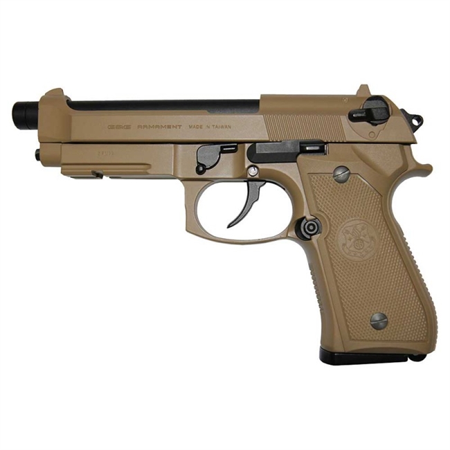 G&G GPM92 GP2 Airsoft Pistol Tan CO2