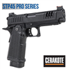 G&G Hicapa Style STP45 8" PRO Version CO2 Blowback - BLACK