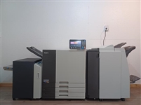 Riso ComColor GD7330 Full Color Inkjet Printer with High-Capacity Feeder, Booklet Maker Finisher and Optional Embedded Adobe PostScript 3 Upgrade