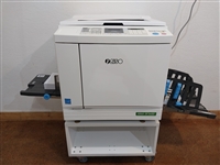 Riso SF5450 Digital Duplicator with Black Cylinder, Network Print and Stand. Only 455K Total Prints!