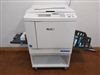 Riso SF9450 Digital Duplicator with Black Cylinder, Network Print and Stand. Only 338K Total Prints!