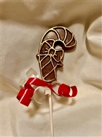 Chocolate Candy Cane Pop