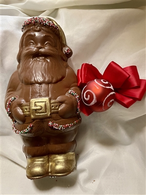 Large Chocolate Santa