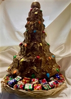 Giant Chocolate Christmas Tree platter