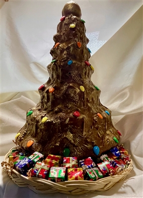 Giant Chocolate Christmas Tree platter