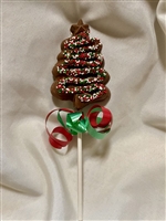 Chocolate Christmas Tree Pop