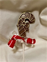 Chocolate Candy Cane Pop