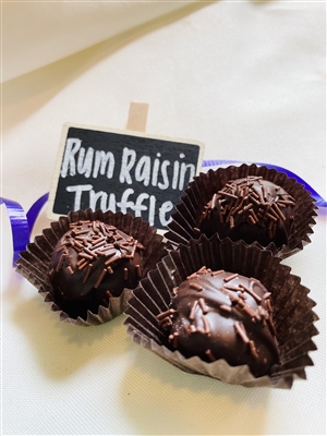 Rum Raisin Truffle