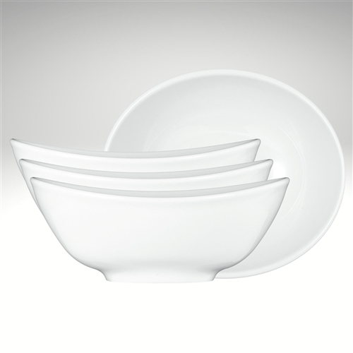 Meran bowl, oval 16 cm/6.0 x 5.3 inches, Set of 4