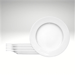 Meran flat plate with rim 23 cm/9.0 inches, Set of 6